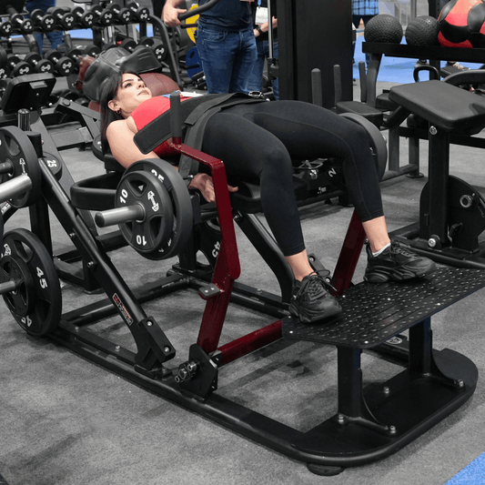 Pro Strength Hip Thruster - Muscle D Fitness - Plate Loaded Glute Drive