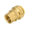 3/4" x 1/2" F Push Fit Female Adapter