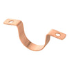 10 Pack 1" Copper Pipe Straps, Two Hole Plumbingsell