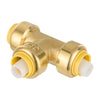 Pro 10-Pack 1/2" Push Fit Tee