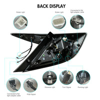 2016-2021 Honda Civic 10th Gen RGB Tail Lights For Sedans