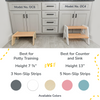 1-Step Wooden Stool for Kids