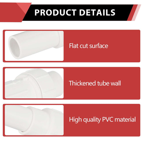 10 Pcs 1-1/4" PVC Expansion Coupling