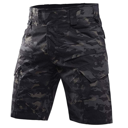 Combat Tactical Waterproof Wear-resistant Camo Shorts - G4
