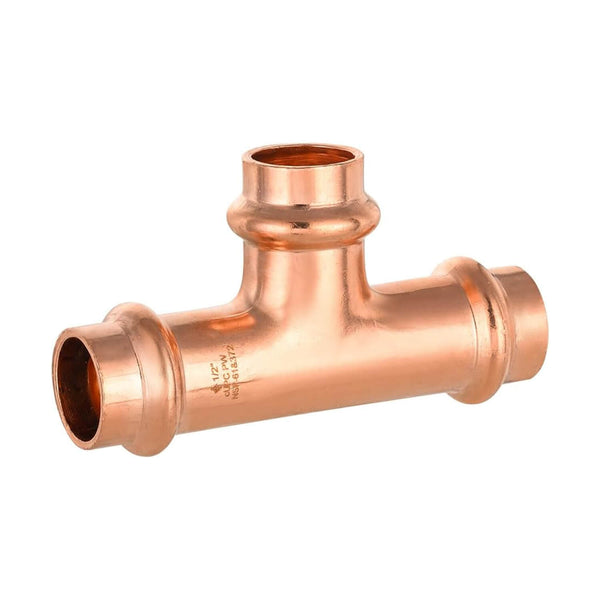 1/2" Press Copper Tee (Lead Free) Plumbingsell