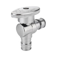1/2" x 1/2" PEX Expansion Angle Stop Valve, 1/4 Turn (Lead Free) Plumbingsell