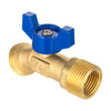 3/4" MNPT X 3/4" GHT Spigot, Hose Bibb Valve