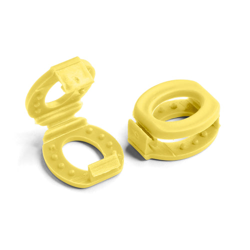 Yellow Knot Bow Clip Shoelace Accessory The Original Stretchlace