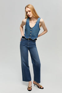 Blue Horizon Denim Vest HJ903