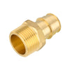 30 Pcs PEX A Full Flow Expansion Adapter 1" PEX x 1" Male Threaded F1960 Adapter Wholesale