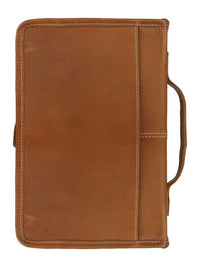Classic Bible Leather Cover - Tan