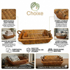 Woven Willow Home Organization Baskets – Set of 3