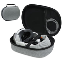TanReginal Carrying Case for Apple Vision Pro Ultimate Protection for Apple Vision Pro Accessories Hard Apple Vision Pro Travel Bag with Internal Compartments and Silicone Handle Grip