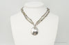 Designer RLM Studios Robert Lee Morris Labradorite Sterling Silver Necklace