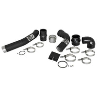 aFe Bladerunner 3in Hot and Cold Side Black Intercooler Tubes 2017 Ford Diesel Trucks V8 6.7L (td)