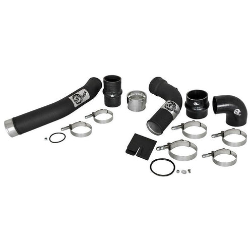 aFe Bladerunner 3in Hot and Cold Side Black Intercooler Tubes 2017 Ford Diesel Trucks V8 6.7L (td)