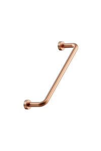Brushed Copper "Lounge" Cabinet Knob and Wire Drawer Pulls Euro • Knobs