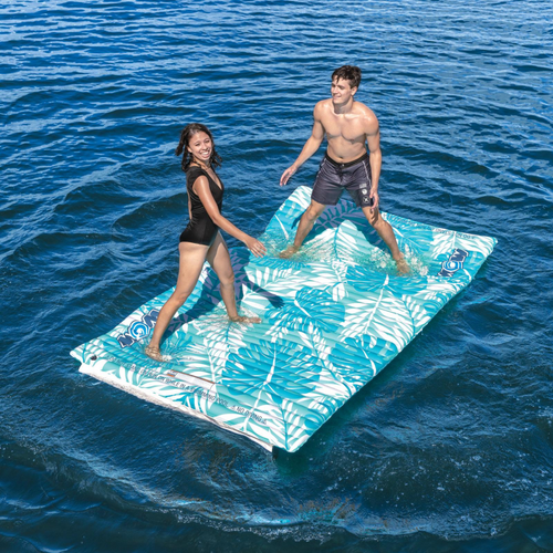 WOW Sports Teal Palm Leaves Water Walkway Jupiter Gear