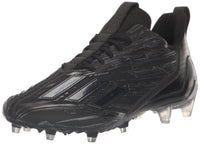 adidas Mens Adizero Football Shoe Black/Black/Black 8