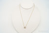 Designer Milor Gold Vermeil Cubic Zirconia Sterling Silver Necklace