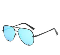Luxury Lady Vintage Round Metal  Sunglasses For  Driving Black Retro Mirror Sunglasses Woman  Shade Sunglasses With  UV400 Protection