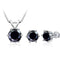 1.0CT per stone / black