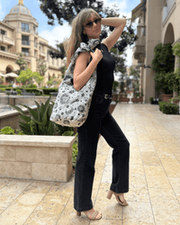 Kathmandu Collection Celestial Print Hobo Bag Jupiter Gear