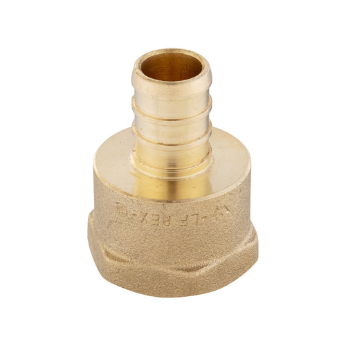 PEX-B Crimp 1/2" PEX x 1/2" Female Threaded Adapter (Lead Free) Plumbingsell