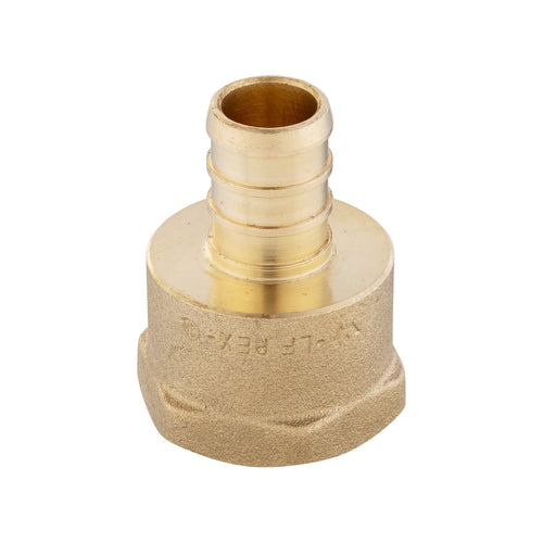 30 Pcs PEX-B Crimp 1/2" PEX x 1/2" Female Threaded Adapter (Lead Free)