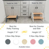 1-Step Wooden Stool for Kids