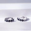 3mm Black Moissanite Stud Earrings 925 Sterling Silver Certified Gift