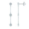 silver earrings