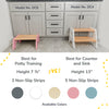 1-Step Wooden Stool for Kids