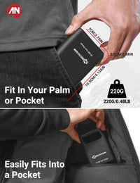 ANTARCTICA GEAR 15000mAh 12V Portable Battery, PD 30W and QC 4.0 Fast Charger Battery