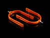American Equus Quik-X Interchangeable English Spurs Illusion Orange