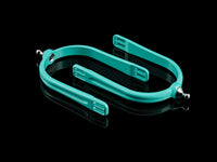 American Equus Quik-X Interchangeable English Spurs Tiffany Blue