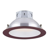 4" 9W LED Recessed Light Baffle with Self-Junction Box