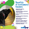 Rubber Duckies emat - Enrichment Lick Mat for Dogs and Cats - with Suction Cups | Bath Time Design | SodaPup USA Made