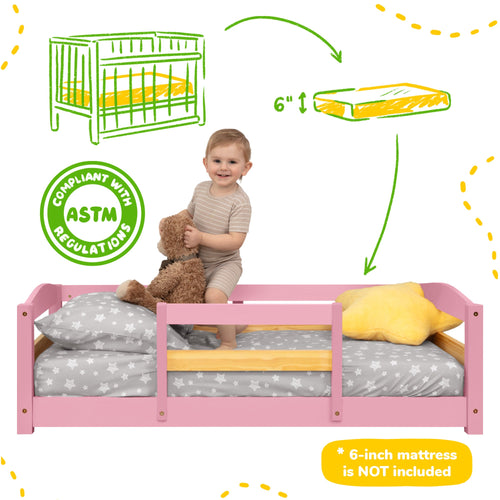 Floor Bed - Crib Size Ocodile.com