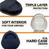 CentralSound Hard Cover Carrying Case for Apple AirPods Max Headphones Black