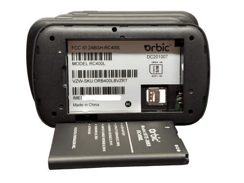 Open-Box RayHunter IMSI Catcher Detector – Orbic RC400L LTE Mobile Hotspot
