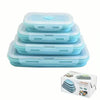 4-Piece Set: Plastic Food Storage Containers With Lids