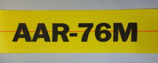 AAR Webbing 4"x 30 Ft Heavy Duty Ratchet Strap w/ Flat Hook  | R430FAAR