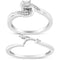 7 / White.Sterling Silver