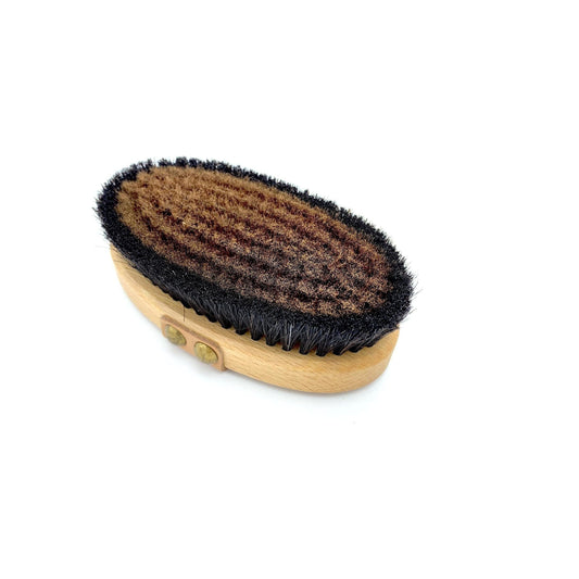 Dural Fine Bronze Wire Horse Hair Oiled Beech Wood Body Ionic Massage Brush