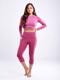 JupiterGear Long-Sleeve Crop Top