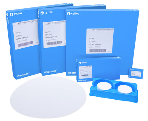 Whatman 1820-055 Filter Circles, 55mm Dia, Binder Free Grade GF/A, 100/pk (PN:1820-055)
