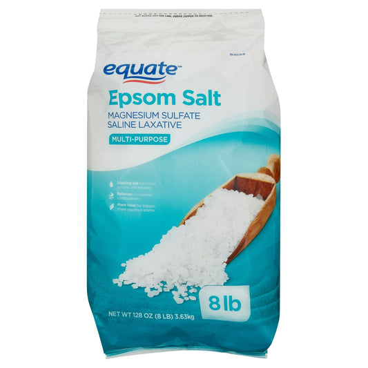 Equate Epsom Salt, Magnesium Sulfate, 128 oz EasyOptionXY LLC