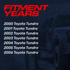 Toyota Tundra (2000-2006) Textured Black Replacement Tailgate Handle with Backup Camera