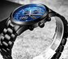 Men's Waterproof  Watch With Chronometers And Date Display Unique Design Perfect Gift